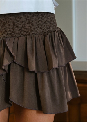 Carin R skirt Dark Brown Neo Noir 